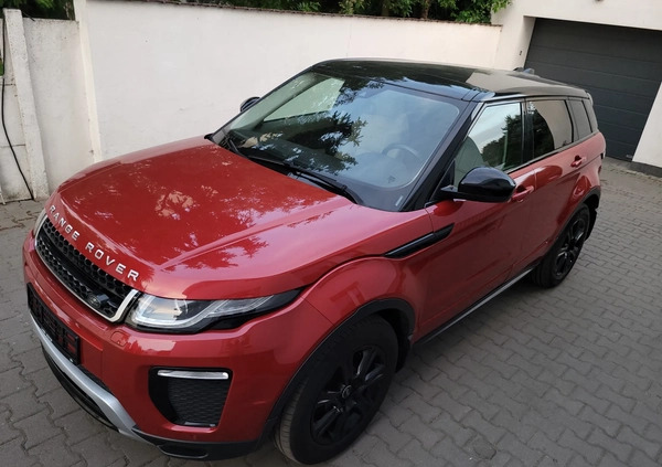 Land Rover Range Rover Evoque cena 84900 przebieg: 92135, rok produkcji 2017 z Pruszcz Gdański małe 631